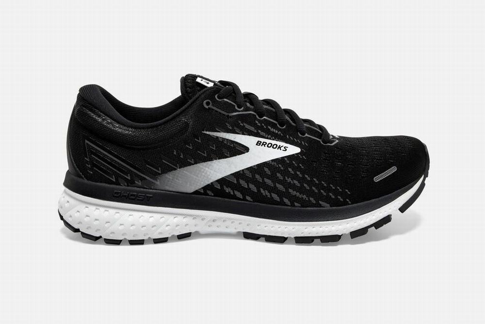 Chaussures Running Brooks Ghost 13 Noir / Blanche Femme | BKO-37983798