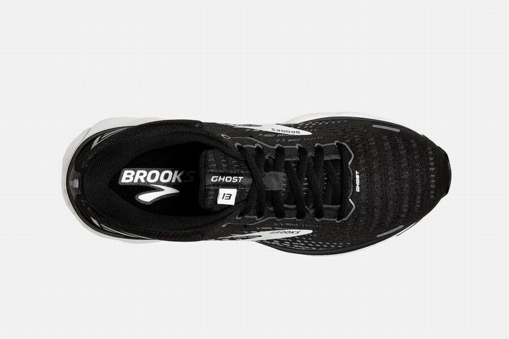 Chaussures Running Brooks Ghost 13 Noir / Blanche Femme | BKO-37983798