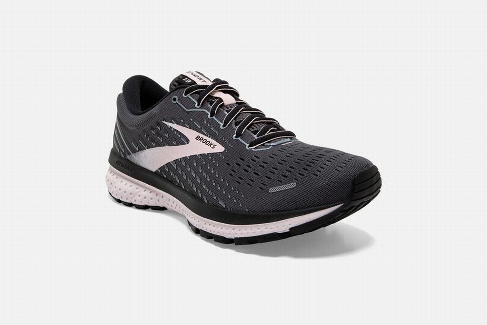 Chaussures Running Brooks Ghost 13 Noir / Violette Femme | YPJ-67141735