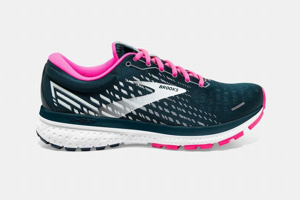 Chaussures Running Brooks Ghost 13 Noir / Rose Femme | YTV-83239881