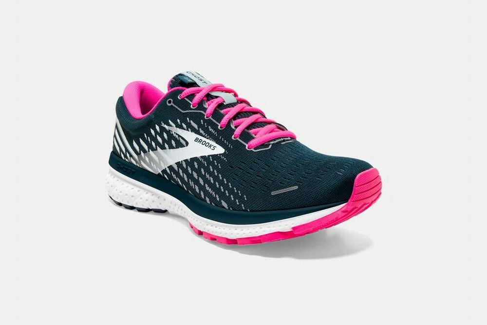 Chaussures Running Brooks Ghost 13 Noir / Rose Femme | YTV-83239881