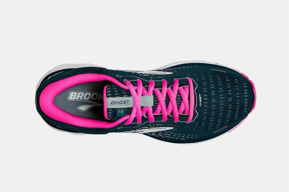 Chaussures Running Brooks Ghost 13 Noir / Rose Femme | YTV-83239881