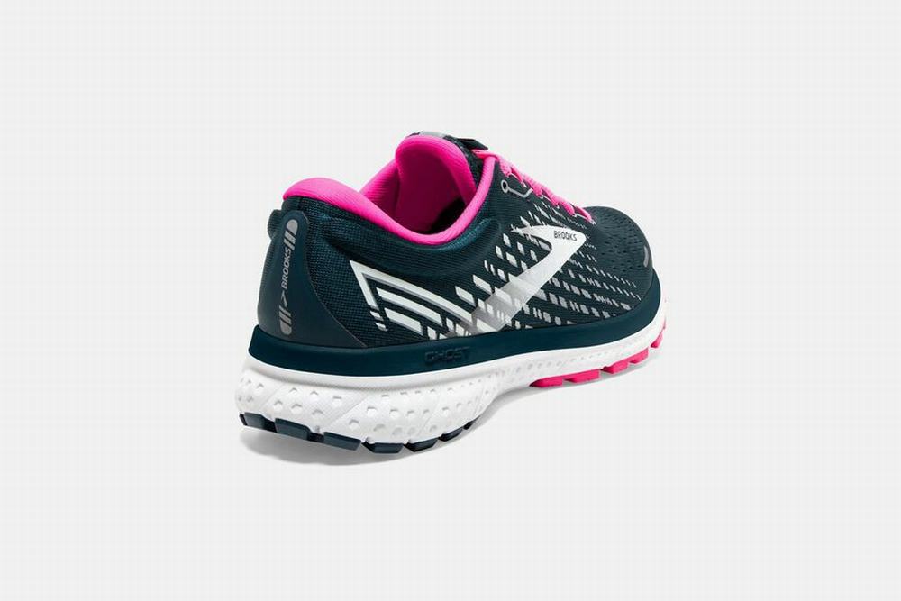 Chaussures Running Brooks Ghost 13 Noir / Rose Femme | YTV-83239881