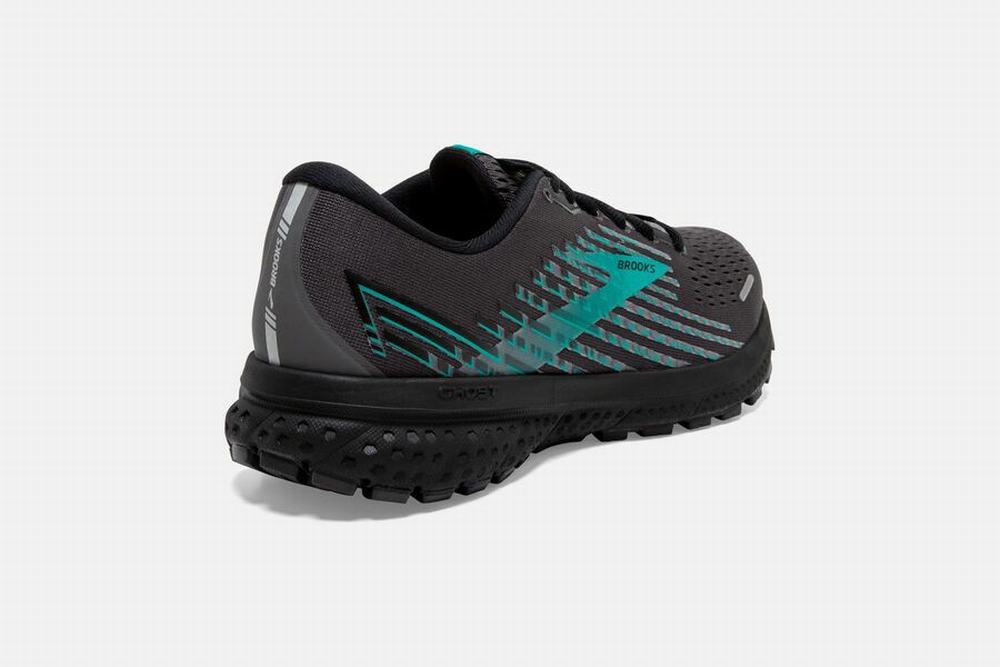 Chaussures Running Brooks Ghost 13 GTX Noir / Paon Femme | WYD-63842676