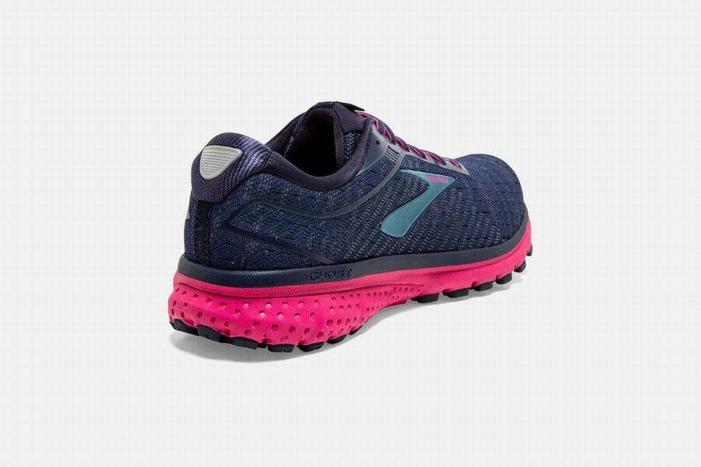 Chaussures Running Brooks Ghost 12 Bleu Marine Femme | LUU-24177846