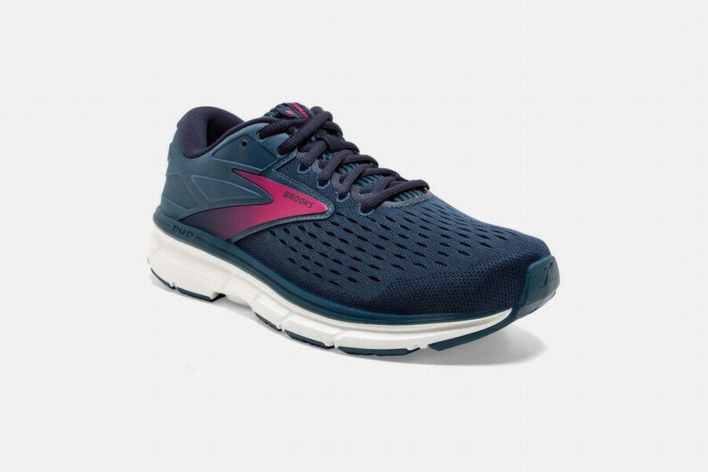 Chaussures Running Brooks Dyad 11 Bleu / Bleu Marine Femme | ZSH-22559165