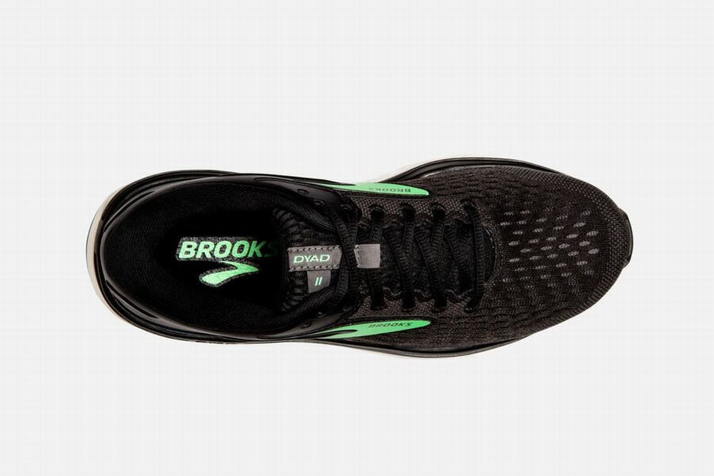 Chaussures Running Brooks Dyad 11 Noir / Vert Femme | ETW-63024662