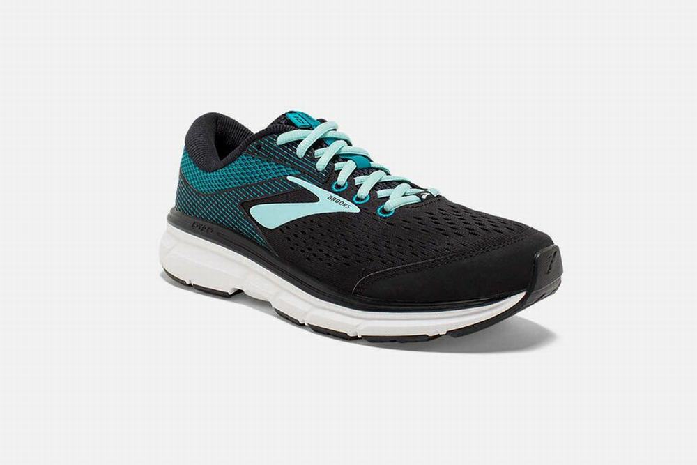 Chaussures Running Brooks Dyad 10 Noir / Bleu Femme | DOS-63827854