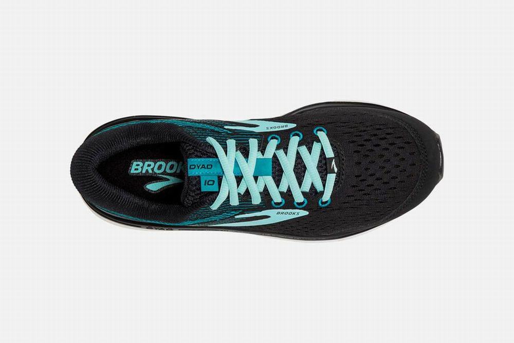 Chaussures Running Brooks Dyad 10 Noir / Bleu Femme | DOS-63827854