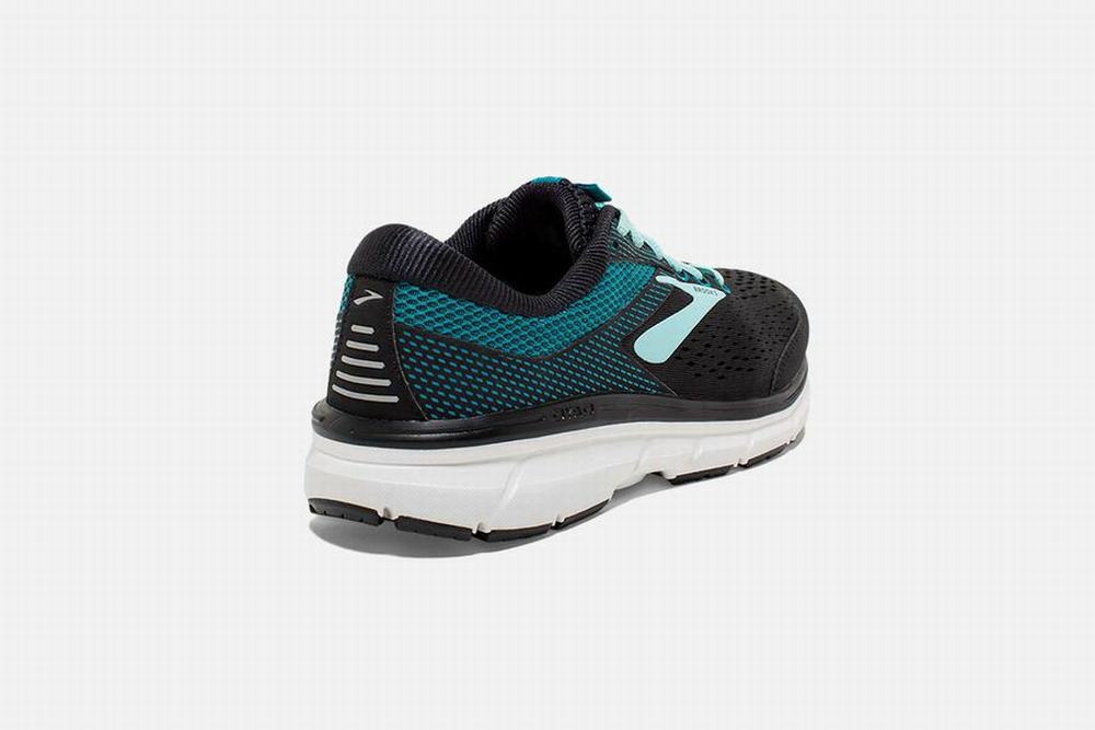 Chaussures Running Brooks Dyad 10 Noir / Bleu Femme | DOS-63827854