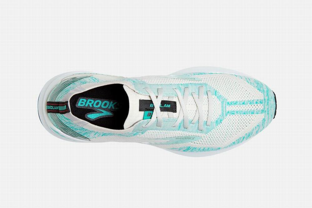 Chaussures Running Brooks Bedlam 3 Blanche / Vert Femme | SFN-13499944