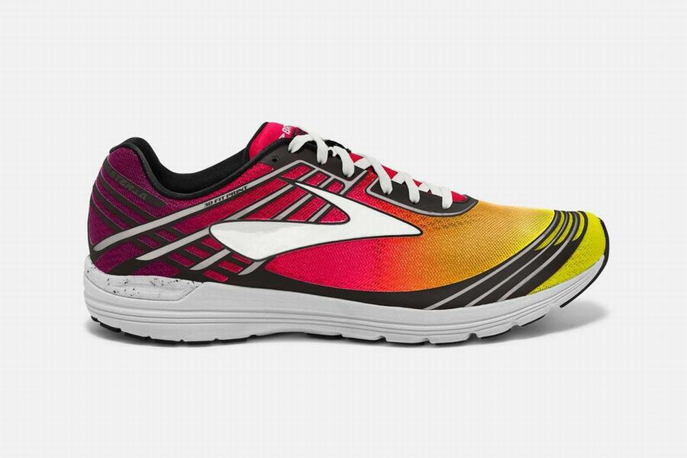 Chaussures Running Brooks Asteria Rouge / Jaune Femme | HXA-00110944