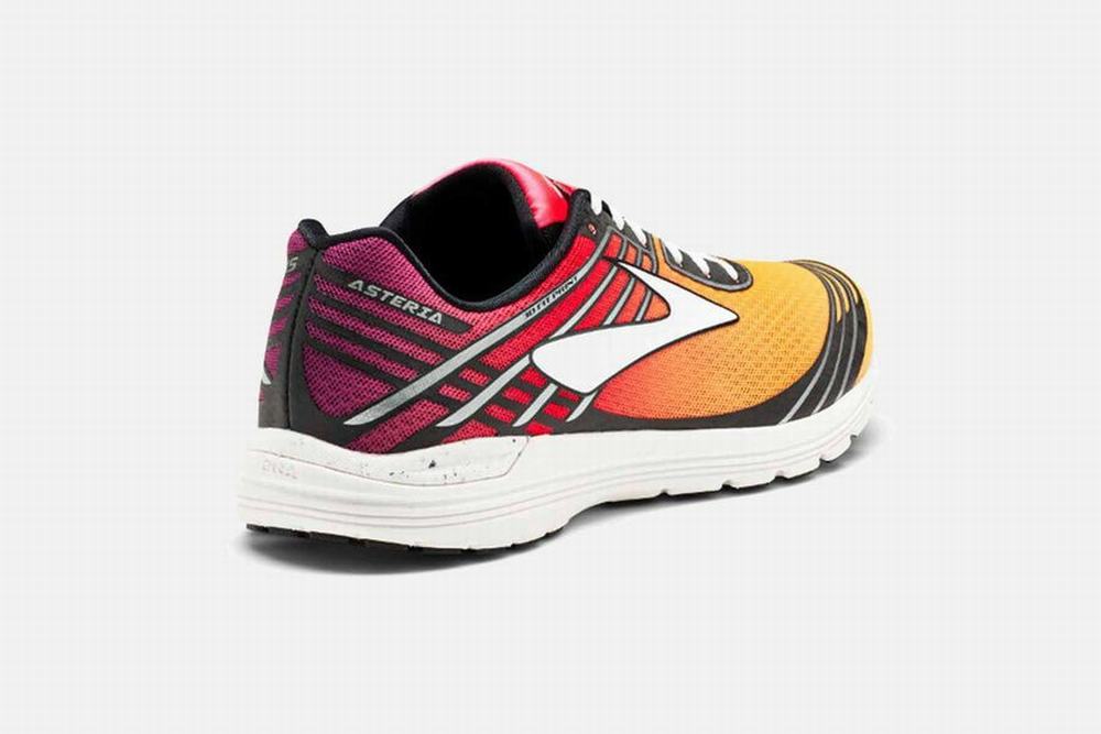 Chaussures Running Brooks Asteria Rouge / Jaune Femme | HXA-00110944