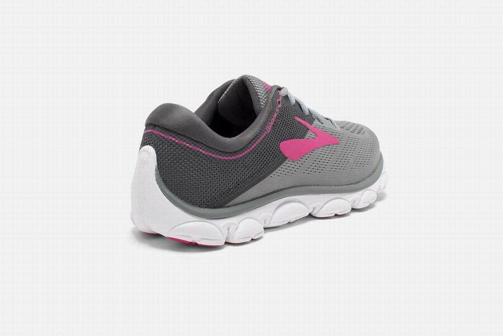 Chaussures Running Brooks Anthem 3 Grise / Rose Femme | MKK-18661975