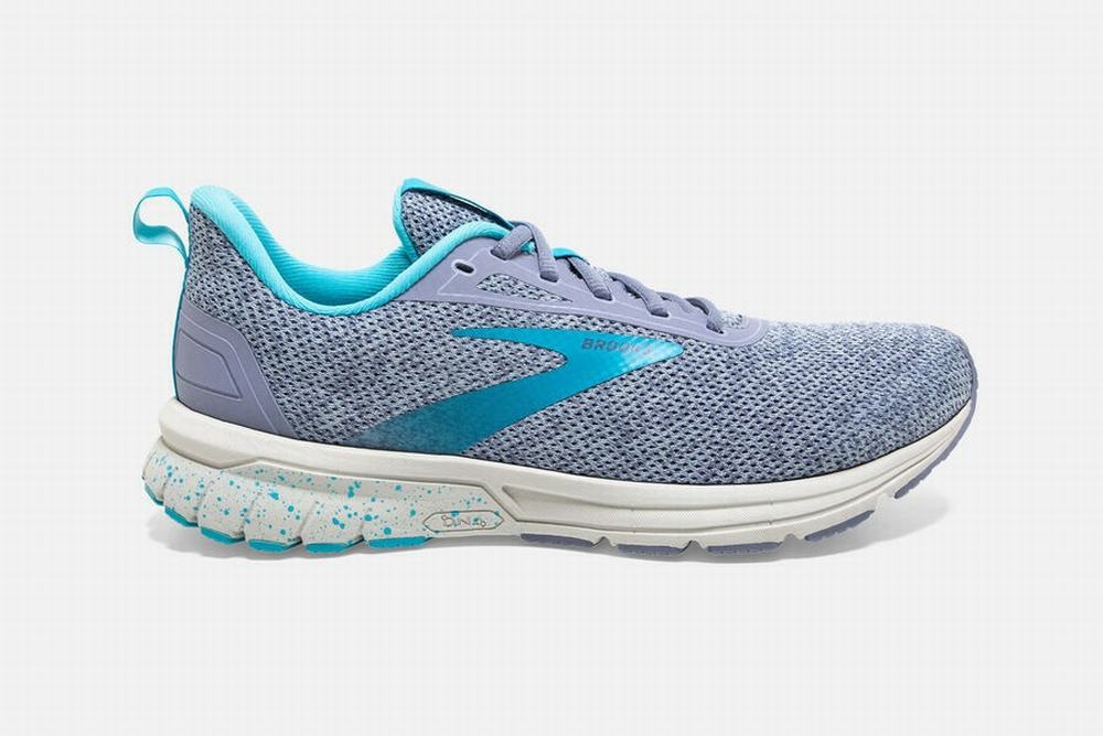 Chaussures Running Brooks Anthem 3 Grise / Bleu Femme | YXZ-41511246