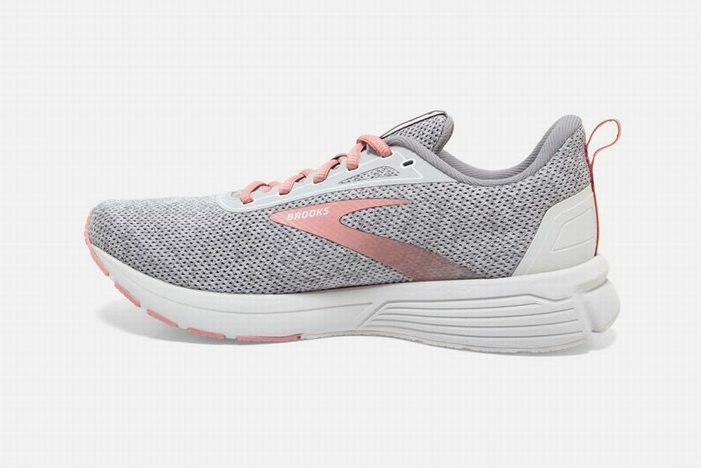 Chaussures Running Brooks Anthem 3 Blanche / Corail Femme | JRQ-69907569