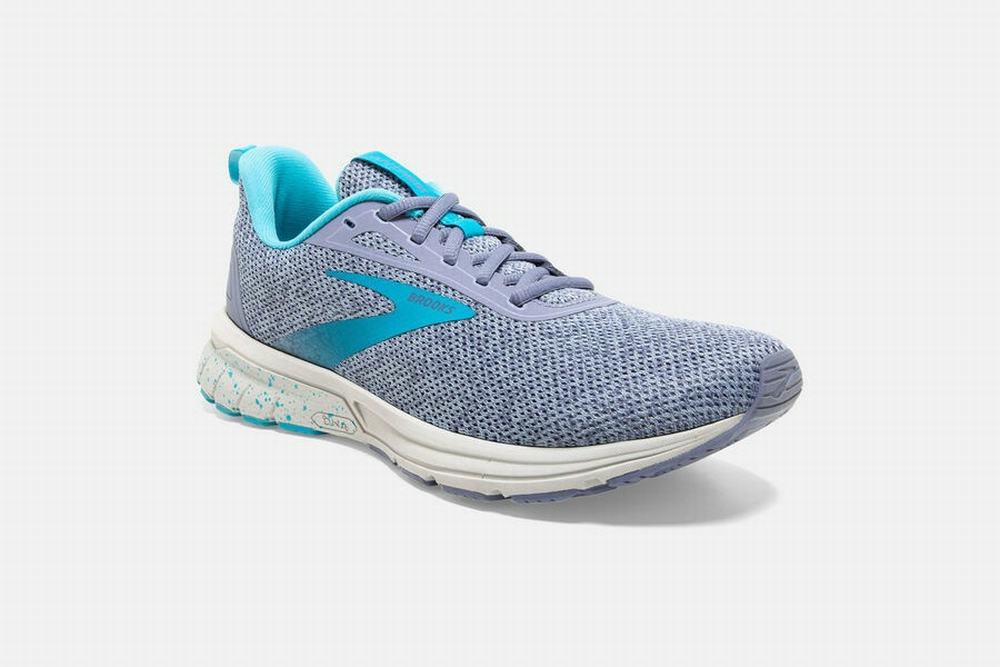 Chaussures Running Brooks Anthem 3 Grise / Bleu Femme | YXZ-41511246