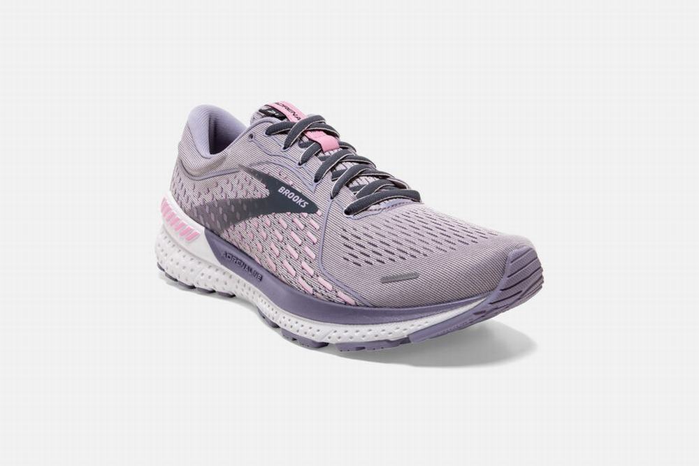 Chaussures Running Brooks Adrenaline GTS 21 Violette Femme | JMN-66271561