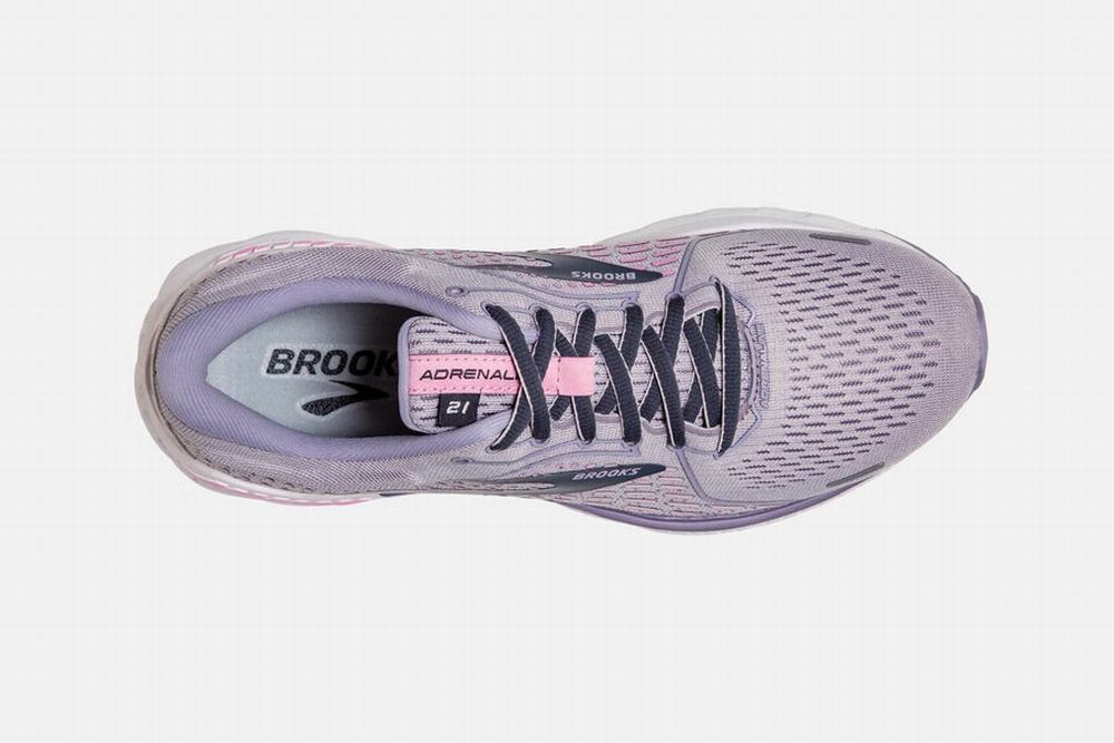 Chaussures Running Brooks Adrenaline GTS 21 Violette Femme | JMN-66271561