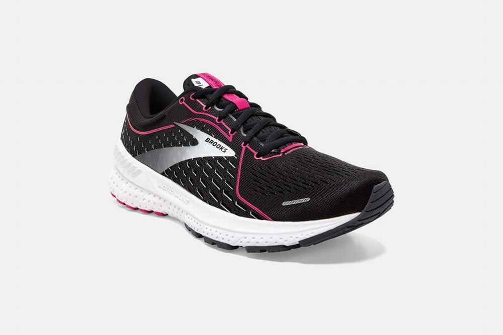 Chaussures Running Brooks Adrenaline GTS 21 Noir Femme | EQQ-95278411