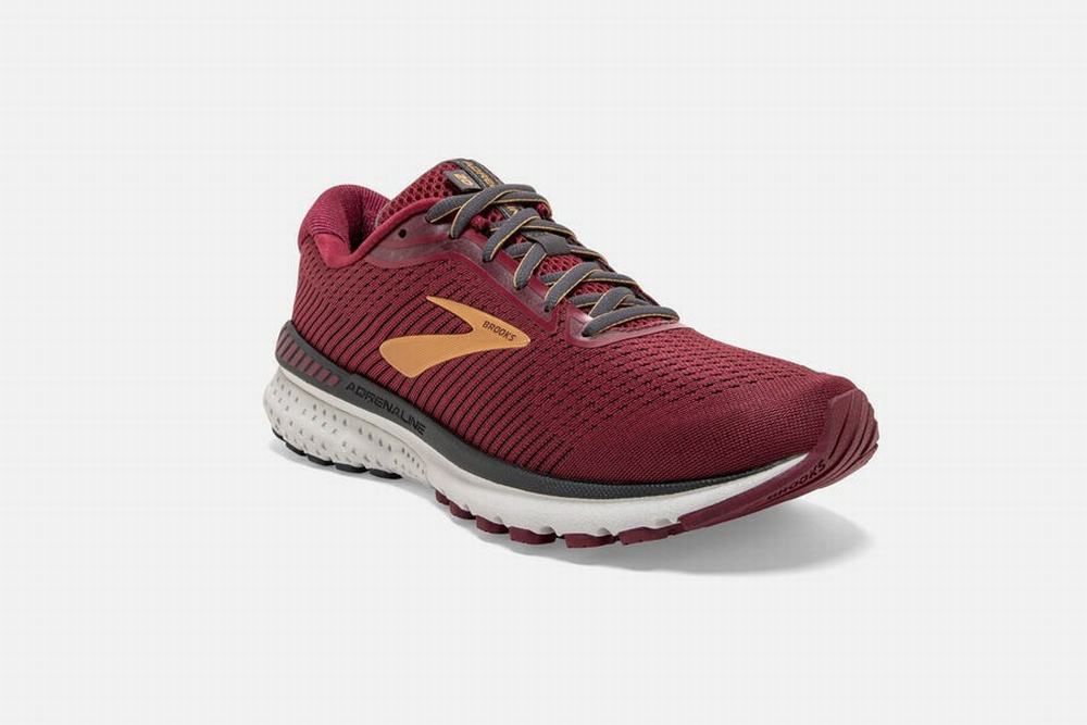 Chaussures Running Brooks Adrenaline GTS 20 Rouge / Doré Femme | OOY-51134765