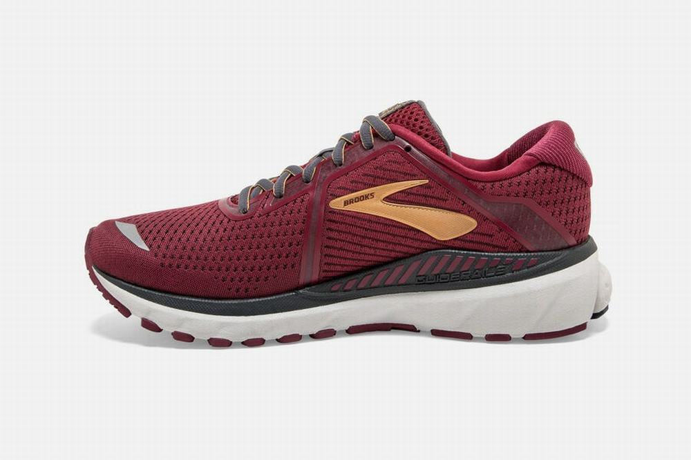 Chaussures Running Brooks Adrenaline GTS 20 Rouge / Doré Femme | OOY-51134765