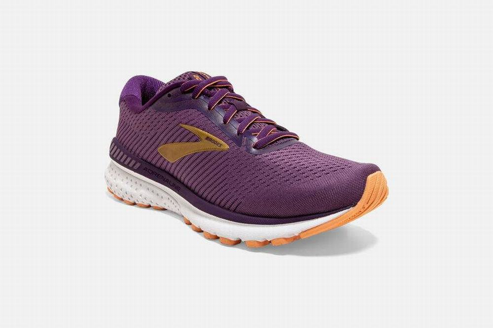 Chaussures Running Brooks Adrenaline GTS 20 Violette Femme | JPM-75699522