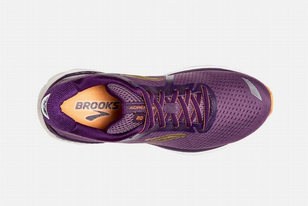 Chaussures Running Brooks Adrenaline GTS 20 Violette Femme | JPM-75699522