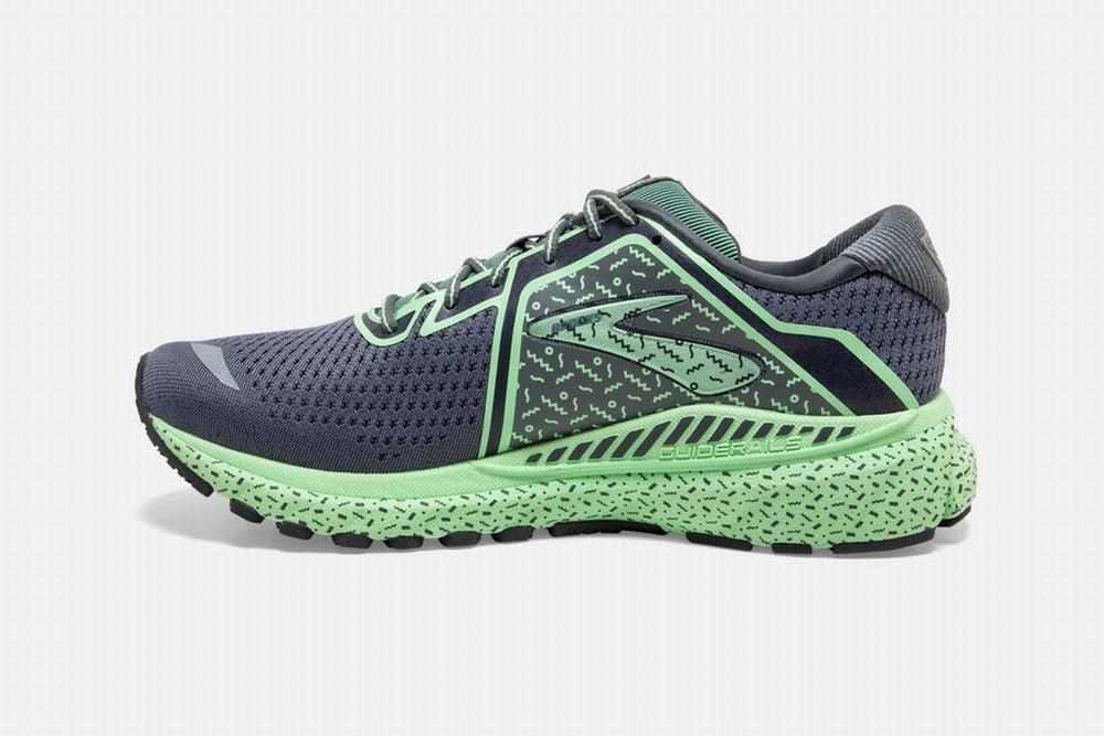 Chaussures Running Brooks Adrenaline GTS 20 Bleu Marine / Vert Femme | FSM-84930795