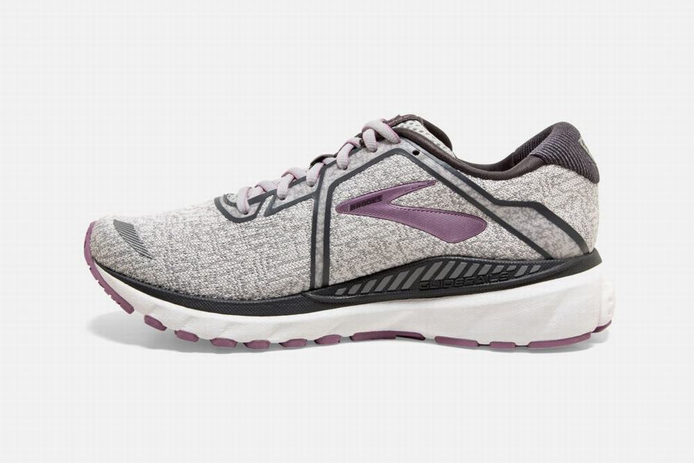 Chaussures Running Brooks Adrenaline GTS 20 Grise / Blanche Femme | HJW-39076194