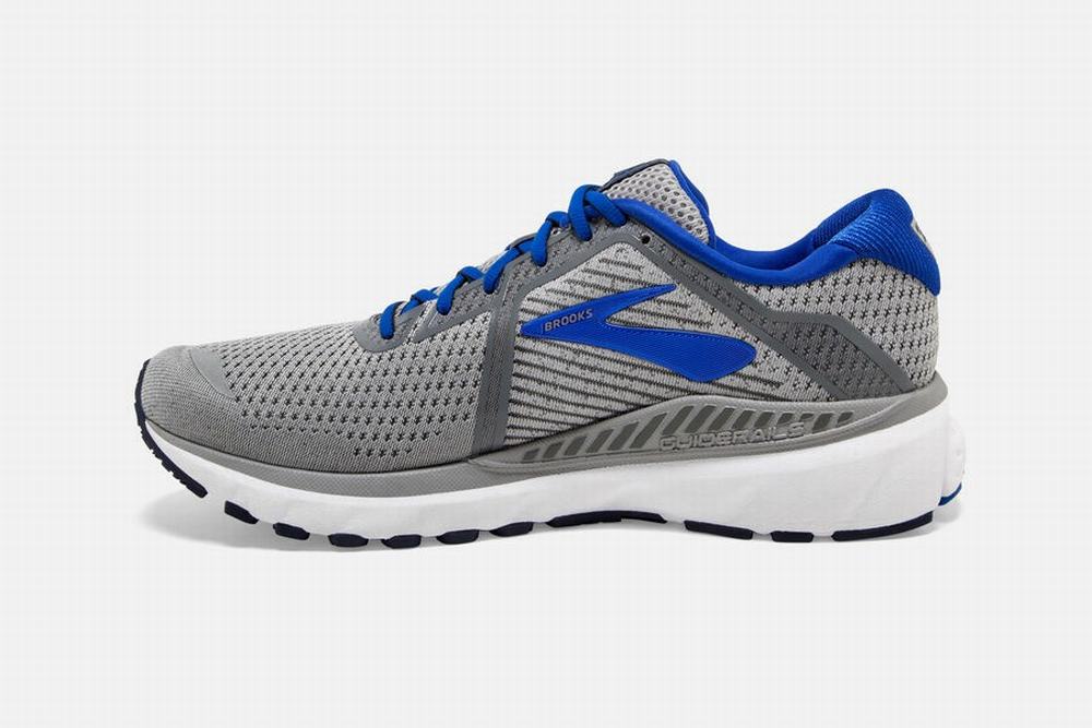 Chaussures Running Brooks Adrenaline GTS 20 Grise / Bleu / Bleu Marine Femme | EYP-72033489