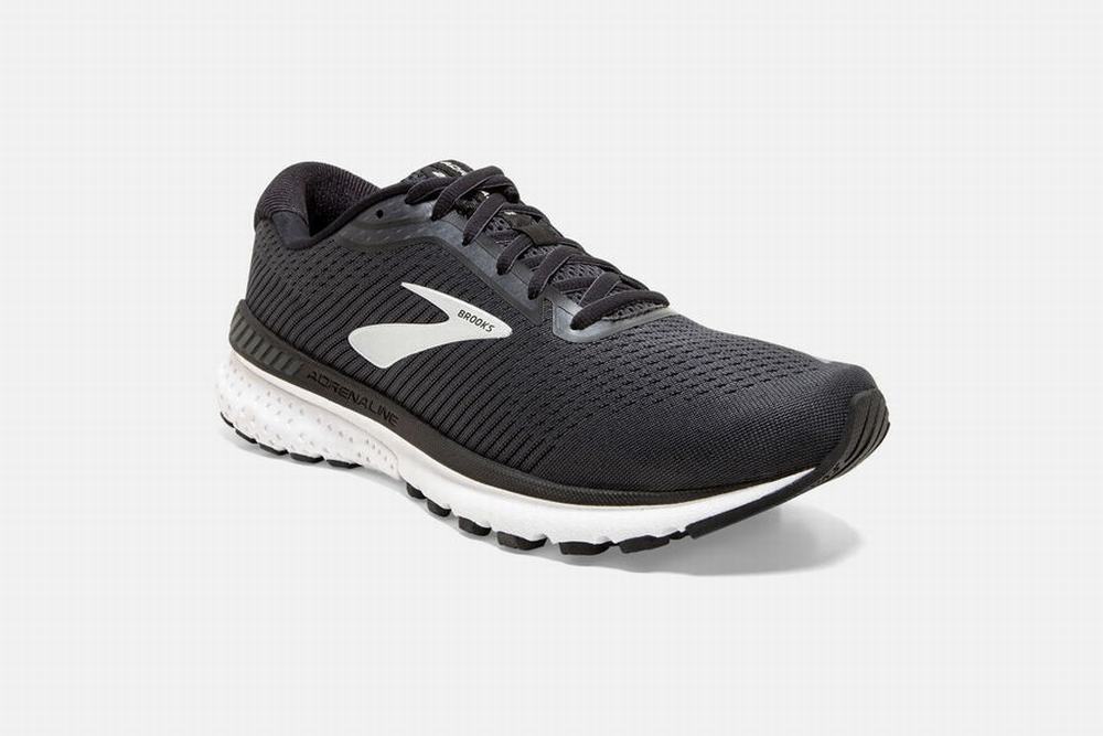 Chaussures Running Brooks Adrenaline GTS 20 Noir / Grise Femme | OCK-97291655