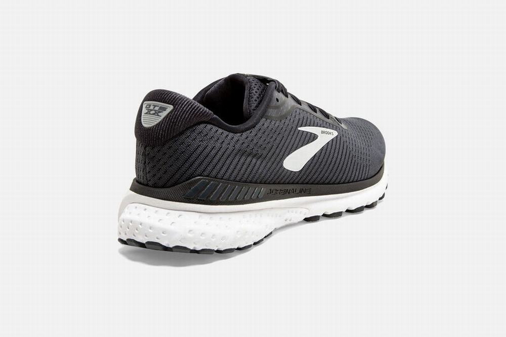 Chaussures Running Brooks Adrenaline GTS 20 Noir / Grise Femme | OCK-97291655