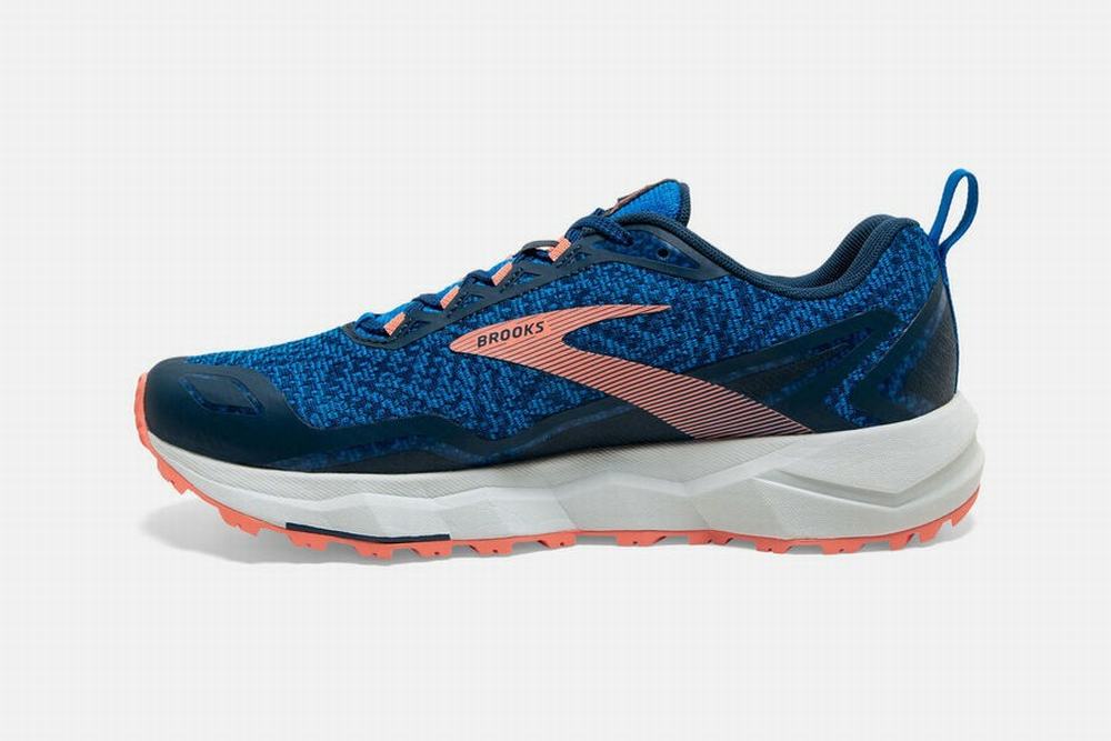 Chaussures Running Brooks Divide Bleu / Fleur / Grise Femme | RKD-72964133