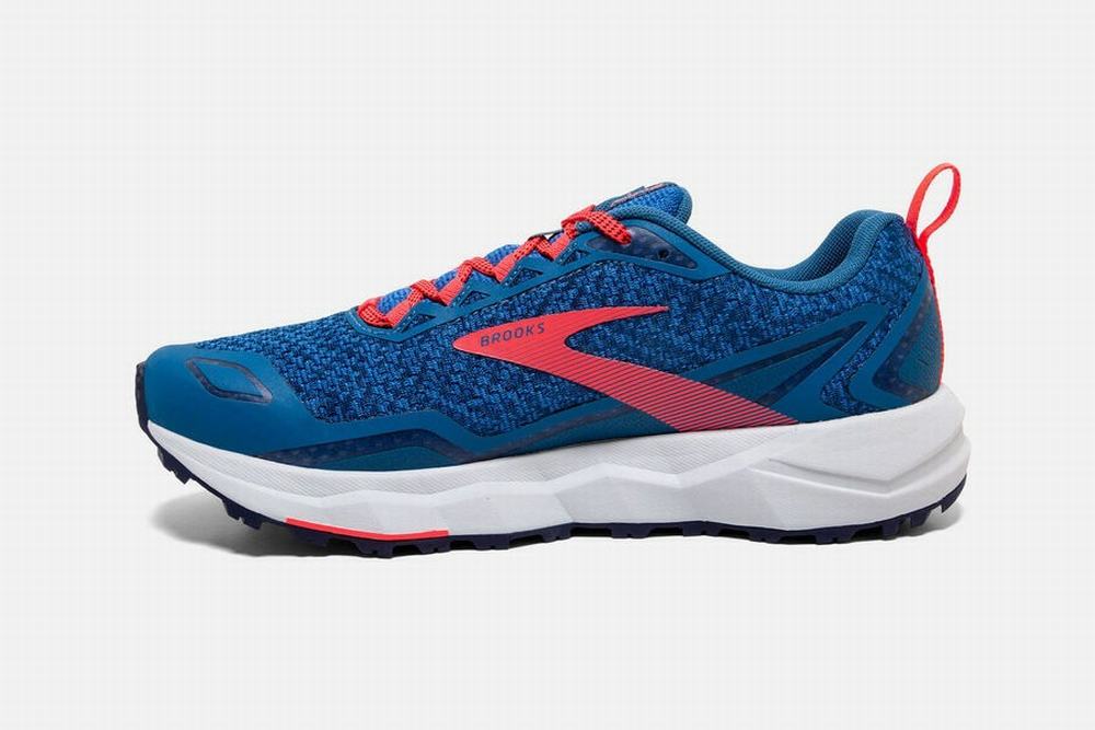 Chaussures Running Brooks Divide Bleu / Corail Femme | XYQ-21623852