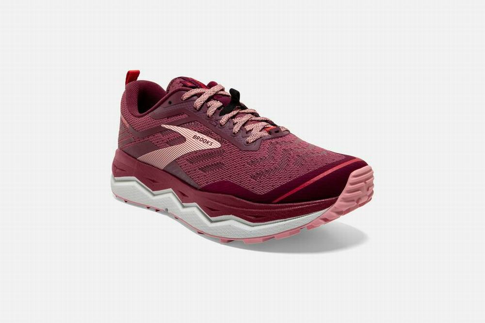 Chaussures Running Brooks Caldera 4 Bordeaux Femme | ESL-88522485