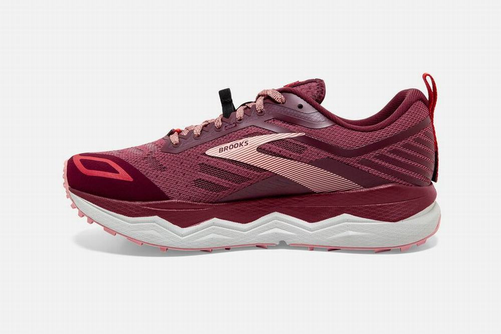 Chaussures Running Brooks Caldera 4 Bordeaux Femme | ESL-88522485