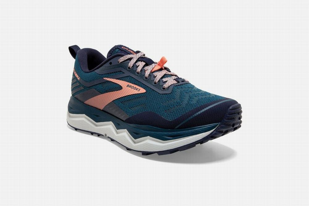 Chaussures Running Brooks Caldera 4 Bleu / Bleu Marine / Fleur Femme | SMP-15328693