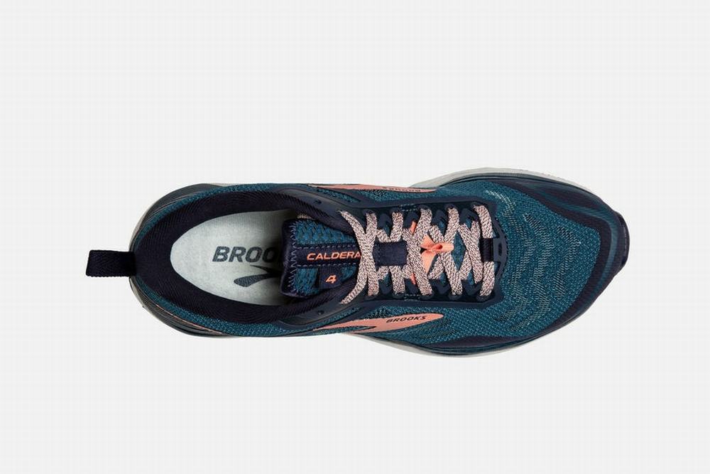 Chaussures Running Brooks Caldera 4 Bleu / Bleu Marine / Fleur Femme | SMP-15328693