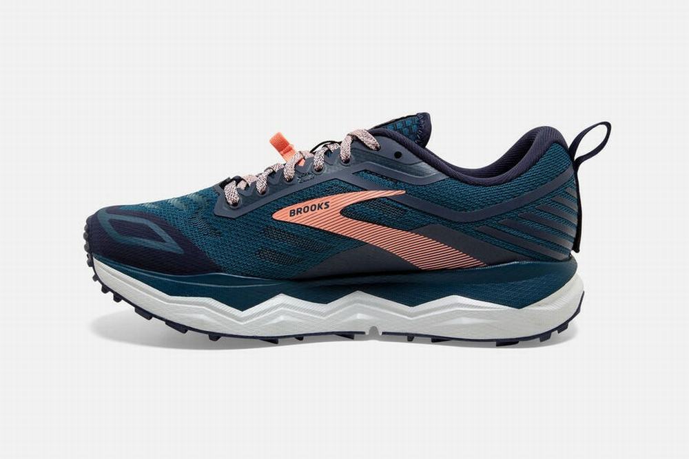 Chaussures Running Brooks Caldera 4 Bleu / Bleu Marine / Fleur Femme | SMP-15328693