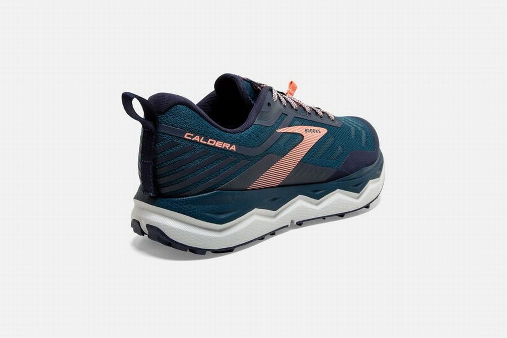 Chaussures Running Brooks Caldera 4 Bleu / Bleu Marine / Fleur Femme | SMP-15328693