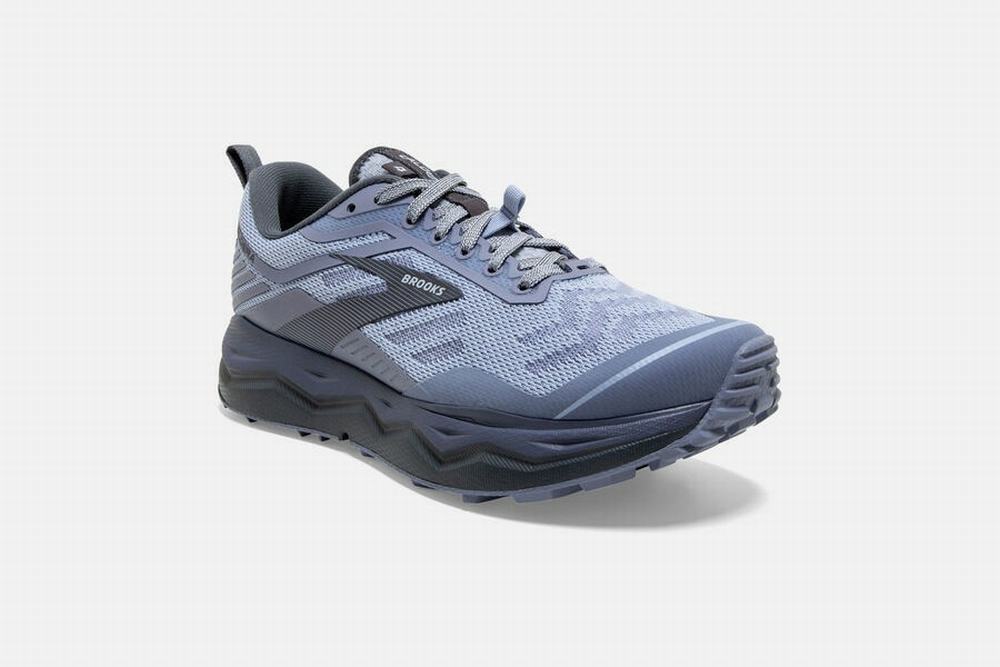 Chaussures Running Brooks Caldera 4 Bleu / Grise Femme | CZT-55428963