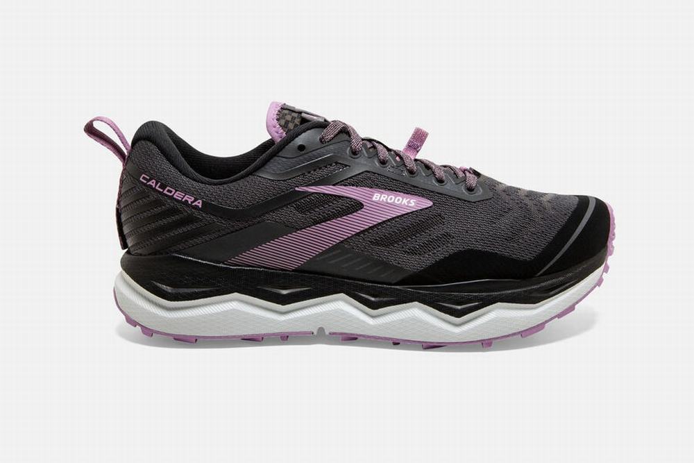 Chaussures Running Brooks Caldera 4 Noir / Grise Femme | MIS-82735413