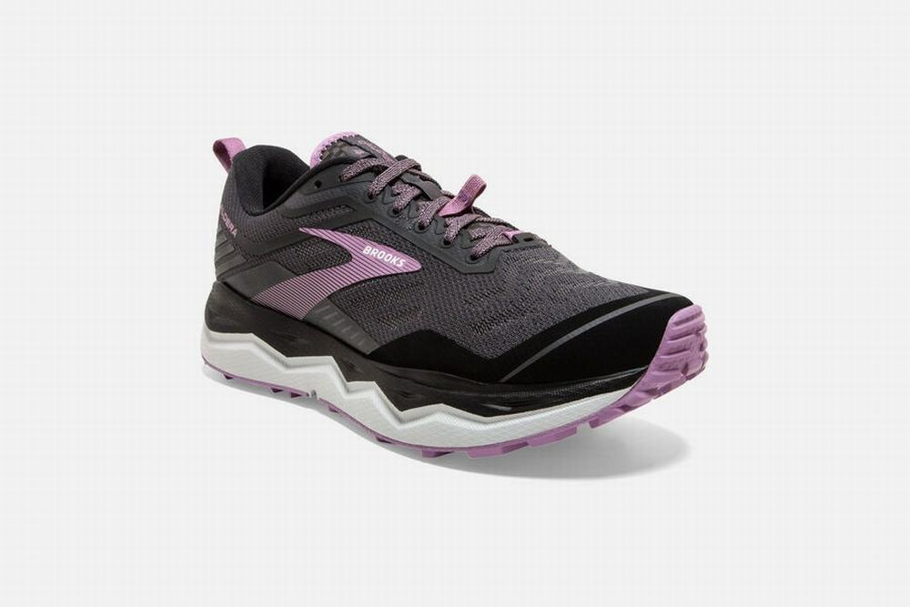 Chaussures Running Brooks Caldera 4 Noir / Grise Femme | MIS-82735413