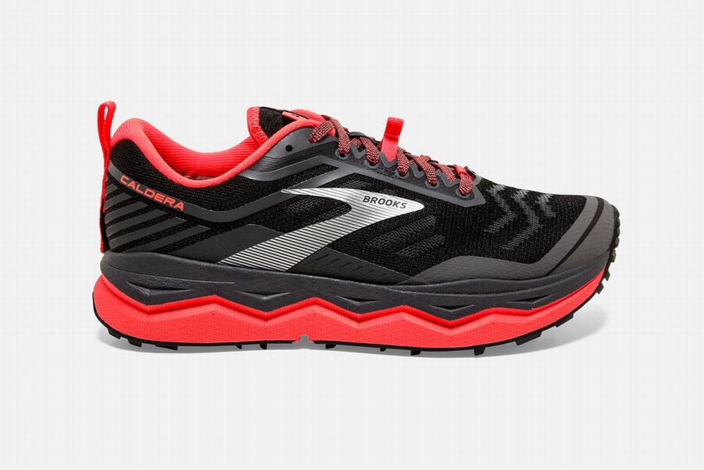 Chaussures Running Brooks Caldera 4 Noir / Corail Femme | BZS-07090070