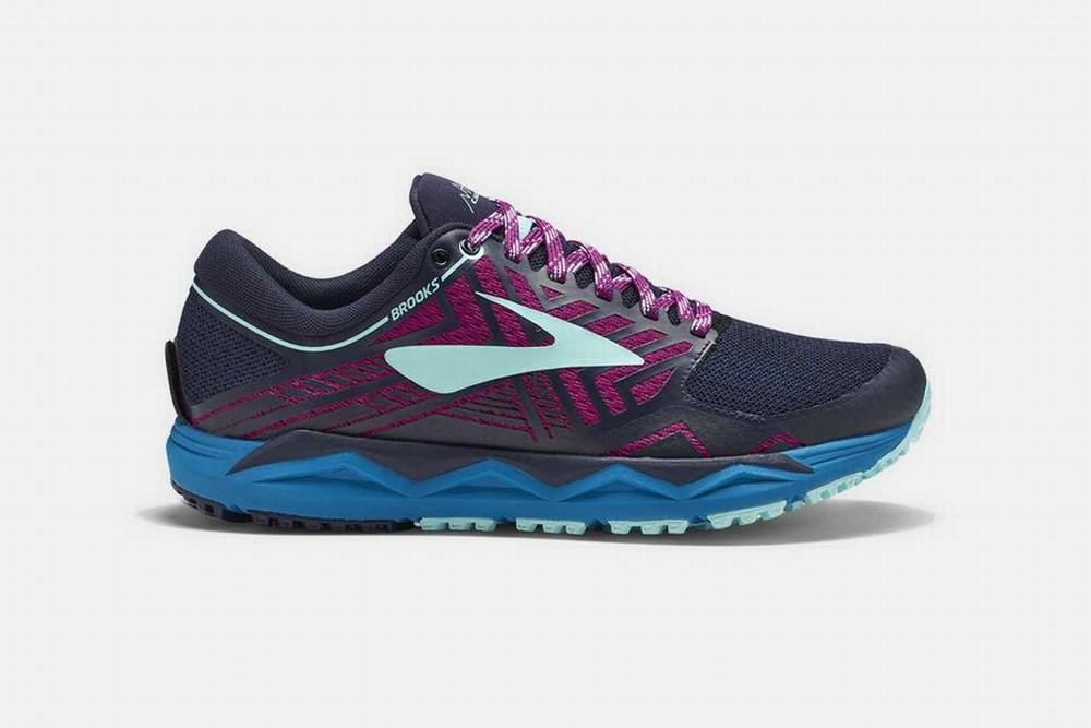 Chaussures Running Brooks Caldera 2 Bleu Marine / Violette Femme | TUX-09309093