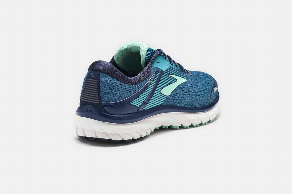 Chaussures Running Brooks Adrenaline GTS 18 Bleu Femme | SVW-86397275