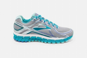 Chaussures Running Brooks Adrenaline GTS 16 Grise / Bleu Femme | BWX-87036379