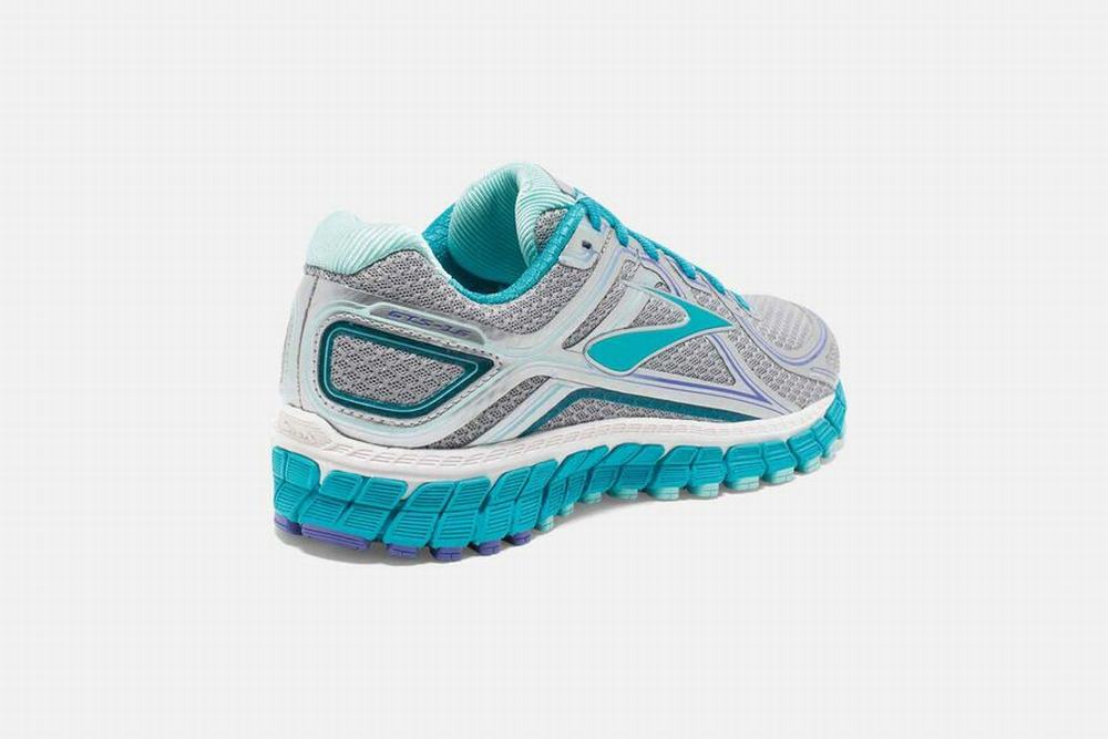 Chaussures Running Brooks Adrenaline GTS 16 Grise / Bleu Femme | BWX-87036379