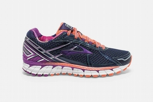 Chaussures Running Brooks Adrenaline GTS 15 Noir / Violette Femme | EJK-26879883